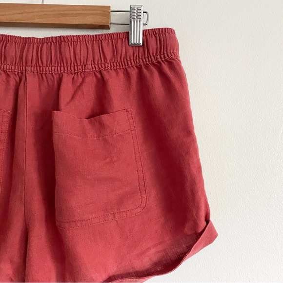 LOFT Linen Drawstring Shorts - Picture 4 of 5